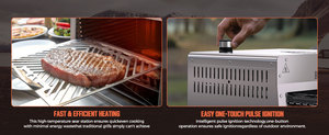 <strong>Best</strong> Seller Manual Easy Clean Infrared Fast Heating Hotel Kitchen <strong>BBQ</strong> <strong>Grill</strong> - Product Image 4