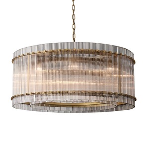 Mỹ hậu hiện đại sang trọng pha lê Đèn chùm mới phong cách Bắc Âu điều khiển từ xa E12 bóng đèn cho Nhà khách ăn phòng ngủ treo - Product Image 4