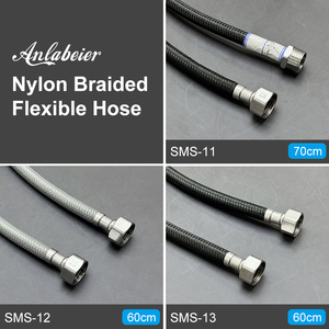 สายยางก๊อกน้ำสแตนเลส 304 แบบถัก G1/2 ท่อ EPDM ภายใน ป้องกันการแตก ทนแรงดันสูง ยืดหยุ่นได้ สำหรับจ่ายน้ำ - Product Image 3