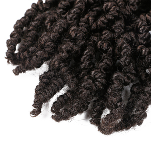 10 pouces pré-torsadés printemps torsion Crochet tressage <span class=keywords><strong>cheveux</strong></span> 70g <span class=keywords><strong>court</strong></span> bouclés bombe torsion tresses pour femme <span class=keywords><strong>africaine</strong></span> - Product Image 5