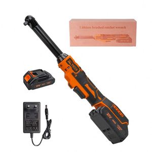 Llave de Trinquete Eléctrica de Largo Alcance de 21V, Grado Industrial y para Bricolaje, con Batería de Iones de Litio para Mayor Duración y Rendimiento Potente - Product Image 2