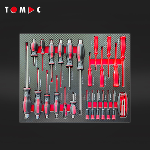 Tomac Nhiệm Vụ Nặng Nề 6-Ngăn Kéo Hội Thảo Công Cụ Tủ Với 156Pcs Công Cụ Thiết Lập Cán Lưu Trữ Xe Đẩy/Giỏ Hàng Có Giá Trị Ratchet & Ổ Cắm - Product Image 4