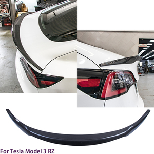 สปอยเลอร์หลังคาร์บอนไฟเบอร์ทรง Model 3 สำหรับปี 2017-2023 - Product Image 2