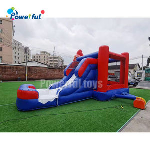 <span class=keywords><strong>Château</strong></span> gonflable géant d'extérieur Spider Man, <span class=keywords><strong>château</strong></span> <span class=keywords><strong>de</strong></span> saut avec toboggan, pour enfants - Product Image 3