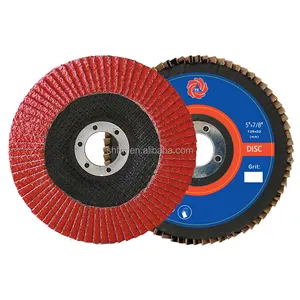 Abrasive Flap Disc 5''' T27 T29 Ceramic Flap Disc Abrasive Mop Disc Grinding