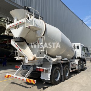 2022 anno nuovi arrivi 12 metri cubi 12cbm WEICHAI motore 8x4 betonaggio macchina SITRAK betoniera camion in magazzino - Product Image 4