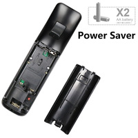Accessoires de jeu 2 en 1, télécommande Motion Plus et manettes Nunchuck avec moteur de vibration pour console Wii