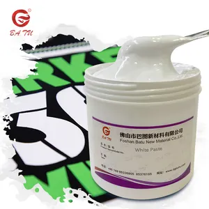 Textile Screen Clear Rubber White Paste Table Ink for Silk Printing