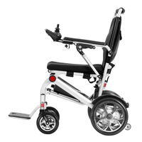 Fauteuil roulant électrique portable léger télécommandé, le plus vendu en 2026, pour personnes à mobilité réduite