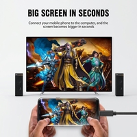 Câble USB C USB 3.1 Gen2 10 Gbps, vidéo 4K 60 Hz, charge PD 100 W, cordon tressé en nylon de type C pour ordinateur portable, moniteur, station d'accueil