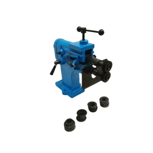 Manual Carbon Steel Wire Winding Machine Sheet <b>Metal</b> Bead Pressing Rotary Forming Bending Bead <b>Roller</b> Machine 1.2mm Thickness - Product Image 3