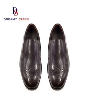 Chaussures Oxford italiennes faites à la main pour hommes, de luxe, vintage, confortables, respirantes, en cuir véritable, pour mariage, automne - Product Image 4