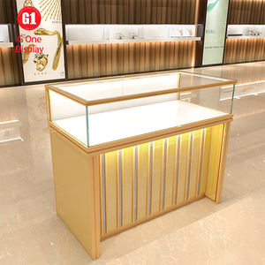 Modern Interior Decoration Design Coffee Shop Solid <b>Wood</b> Small Cafe Kiosk <b>With</b> High Quality Indoor Mall Food Cabinet - Product Image 5