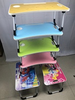 Réglable Design Moderne Ordinateur Portable Bureau Portable Pliant Ordinateur Table Lit Plateau Multifonctionnel Bureau Maison Bois Aluminium Stand