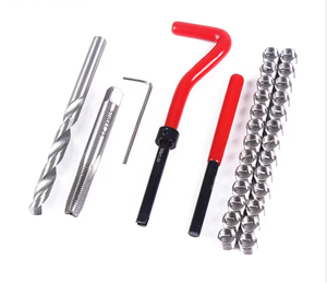 15-25pcs M3-M14 Assorted Stainless Steel <b>Hand</b> <b>Tool</b> <b>Set</b> Wire Thread Insert Tap Drill Bit OEM Repair Kit Hard Case M3-M14 <b>Hand</b> Ope - Product Image 4