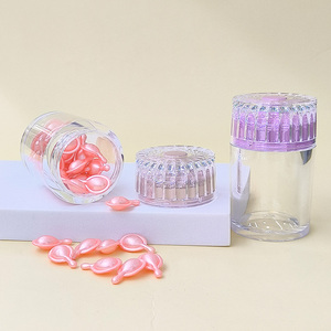 Bouteille distributrice d'huile essentielle portable personnalisée, presse à capsules en plastique, emballage de <span class=keywords><strong>gel</strong></span> pour les soins de la peau, bouteilles en plastique - Product Image 5