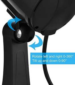 Caméra de sécurité factice à lumière clignotante rouge réaliste fausse Surveillance CCTV 11B modèle électronique grand public - Product Image 4