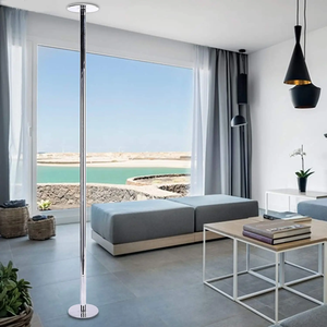 45mm Stripper <span class=keywords><strong>Pole</strong></span> <span class=keywords><strong>Dance</strong></span> <span class=keywords><strong>Pole</strong></span> Base inférieure Hauteur réglable <span class=keywords><strong>Spinning</strong></span> Dancing Bar - Product Image 6