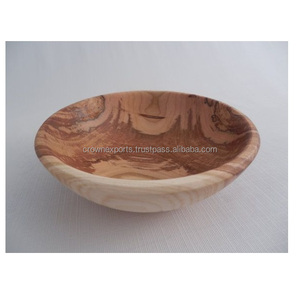 Ensembles de bols de service décoratifs en bois de manguier pour table vaisselle saladiers ensemble de bols en bois élégants - Product Image 2