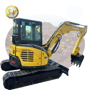 Mini-excavatrice sur chenilles Yanmar Vio55-6 de 5,5 tonnes, fabrication japonaise, moteur diesel japonais, mini-pelle PC55 305.5 ZX55U Vio55 KX057-4 - Product Image 1