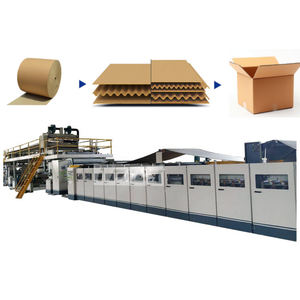 Ligne de production de papier ondulé entièrement automatique <span class=keywords><strong>IPACK</strong></span> 3/5/7Ply Machines de fabrication de carton - Product Image 6
