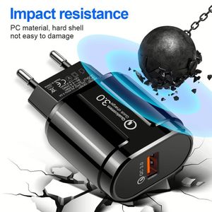 อะแดปเตอร์สำหรับเดินทาง3.0ยอดนิยม18W ที่ชาร์จแบบเร็ว1.5A 5V 3A/9V 2A/12V ที่ชาร์จเร็วแหล่งจ่ายไฟสำหรับโทรศัพท์มือถือ - Product Image 5