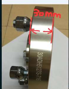 Lantsun JT1023 bride automobile 4 pièces entretoises en alliage d'aluminium roue pour <span class=keywords><strong>Jeep</strong></span> Gladiator JT 2021 ++ pour 2009 ++ <span class=keywords><strong>Cherokee</strong></span> 3.6L - Product Image 4