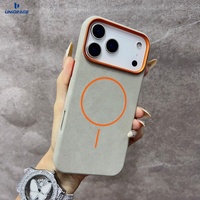 Coques pour iPhone 16e, étui en cuir de luxe pour iPhone 17 Pro Max, étui en cuir magnétique pour iPhone 17