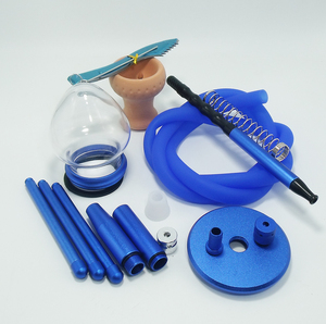Cachimba Clásica Pequeña de Vidrio en Oferta, Nuevo Diseño con Base de Aluminio y Cachimba Triangular, <span class=keywords><strong>Cachimbas</strong></span> Clásicas al por Mayor - Product Image 6