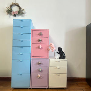 <span class=keywords><strong>Commode</strong></span> colorée pour chambre d'enfant, meuble de rangement, <span class=keywords><strong>petite</strong></span> unité de <span class=keywords><strong>tiroirs</strong></span> pour mobilier de crèche, <span class=keywords><strong>commode</strong></span> en métal robuste - Product Image 4
