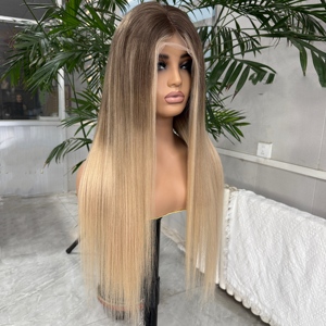 <span class=keywords><strong>Parrucca</strong></span> Completa con Base in Seta, 100% Capelli Umani, <span class=keywords><strong>Parrucca</strong></span> con Base Interamente in Seta, Capelli Cinesi, Nodi Nascosti, Effetto Cuoio Capelluto Naturale, <span class=keywords><strong>Parrucca</strong></span> con Top in Seta per Donne - Product Image 4