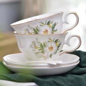 Ensemble de tasses à café en porcelaine, vaisselle à café, ensemble de 15 pièces, ensemble de thé en céramique, ensemble de café Albert Royal - Product Image 6