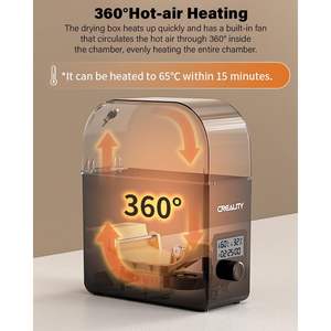 Caja Secadora de Filamento Creality Pro 2.0 1KG, Accesorio para Impresora 3D con Ventilador y Circulación de Aire Caliente - Product Image 3