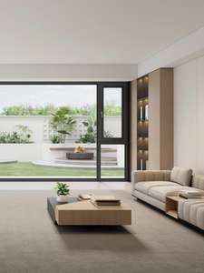 Fenêtre à battants moderne de qualité supérieure Uw1.8 42dB série 86, isolation thermique, quincaillerie allemande Hoppe, vitrage à 5 étages d'étanchéité - Product Image 4