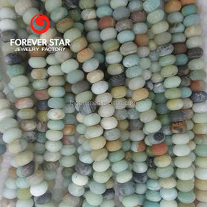 Venta al por mayor de cuentas de piedras preciosas de amazonita facetadas naturales redondas sueltas varios tamaños Costo de fábrica competitivo - Product Image 6