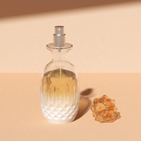Flacon de parfum en verre sur mesure avec boîte, design élégant, écologique, recyclable, impression sérigraphique, flacons de parfum de luxe avec vaporisateur