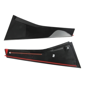 Cubierta Protectora para Postes de Ventana de Coche en Negro Piano para <span class=keywords><strong>Suzuki</strong></span> <span class=keywords><strong>Vitara</strong></span> 2016 2017 2018 2019 2020 2021 <span class=keywords><strong>2022</strong></span> 2023, Kit de Decoración para Escudo - Product Image 5