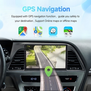 Système d'infodivertissement automobile <span class=keywords><strong>Android</strong></span> Rhythm Premium, écran tactile IPS 9 pouces, GPS, Carplay, BT, WiFi, mise à niveau de luxe pour Hyundai Sonata 2015-2017 - Product Image 4