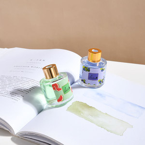 Bestseller: Luxuriöses, Flammenloses Raumduft-Set, 50ml Glasflasche mit Fruchtigem Duft, Ätherisches Öl, <span class=keywords><strong>Reed</strong></span>-Diffusor mit Stäbchen - Product Image 4