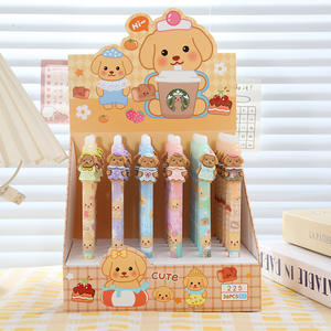 ปากกาเรซิ่นรูปแมวน่ารักแบบใหม่ เช็ดแล้วกดได้ สวยงาม ใช้ได้กับปากกาหมึกเจล ของขวัญลายการ์ตูน หมึกสีน้ำเงิน ลบได้ - Product Image 3