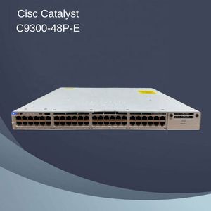 Nouveau commutateur PoE+ Cisco C9300-48P-E série 48 ports avec 4 ports SFP Gigabit Uplink, point d'accès Cisco Catalyst C9300-48P-E - Product Image 3