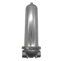 PinShang PLC 304 316 filtre de tuyau avant en acier inoxydable purificateur d'eau industriel à haute température et haute pression à grand débit