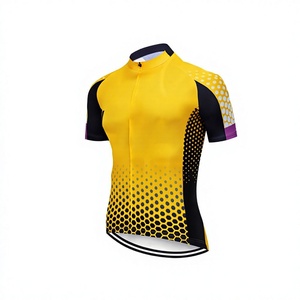 Tenue de cyclisme pour équipe sportive, ensemble d'uniformes d'été unisexe, personnalisable avec le nom de l'équipe, kits respirants à séchage rapide, vêtements en solde - Product Image 1