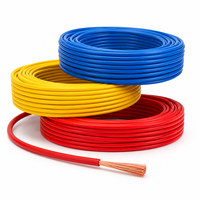 Fil électrique ignifuge BVR pour usage domestique, câble électrique en cuivre rond 16mm2 1.5 2.5 35
