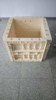 Coffrage en béton réglable et réutilisable ZHUNIU 150-350 mm en ABS et PU pour bâtiments de bureaux