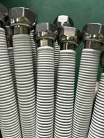 Tuyau flexible d'alimentation en gaz et en eau en métal, tuyau de plomberie en acier inoxydable, tuyaux naturels, tuyau corrugé extensible, connecteur de tuyau de compteur de gaz