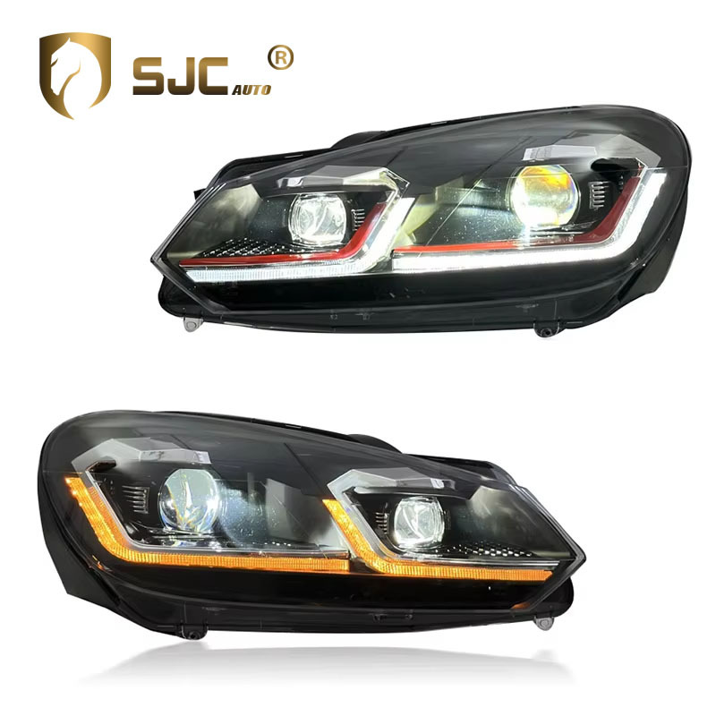 Sjc LED Headlight Assembly For Volkswagen Golf 6 LED DRL