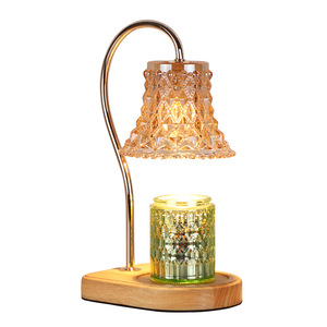 Lampe à bougie aromatique sans flamme de couleur rose pour la décoration de la maison et la chambre à coucher - Product Image 2