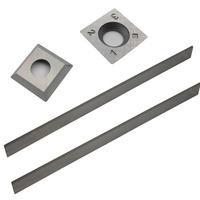 Lame de raboteuse solide W18 TCT pour le travail du bois dur, outils de coupe pour le bois, lame de raboteuse TCT incrustée