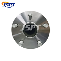 Ensemble complet de moyeu de roue arrière avec roulement JSPT 42450-0E120 pour Toyota Grand Highlander avec capteur ABS, garantie de 24 mois